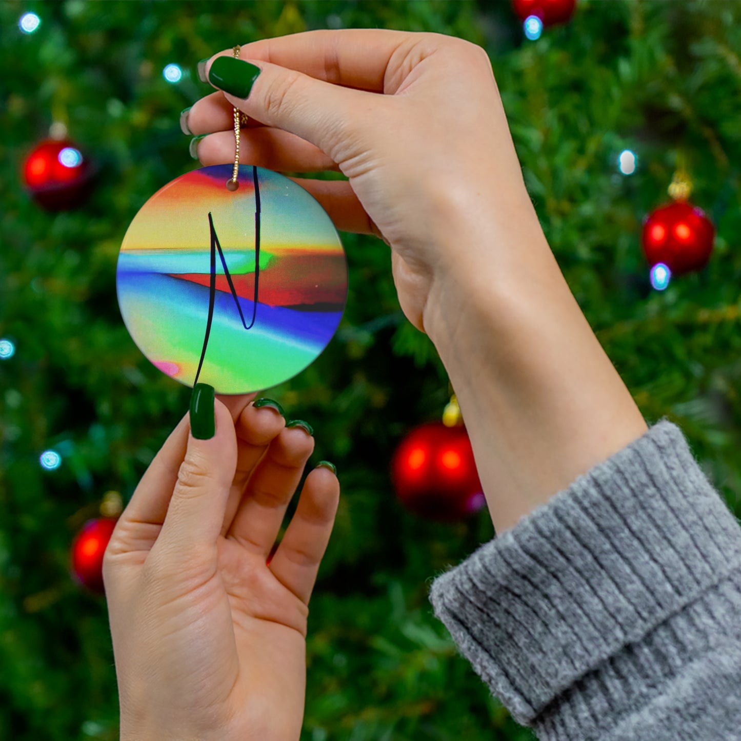 FLUX EP Ceramic Ornament, 4 Shapes